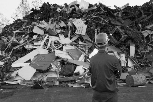 Northolt commercial waste removal services in action