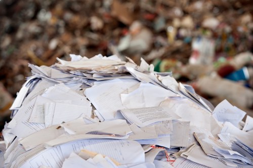 Recycling process for commercial waste in Northolt