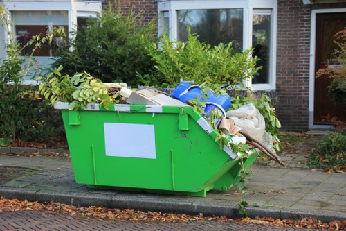 Eco-friendly waste disposal methods in action